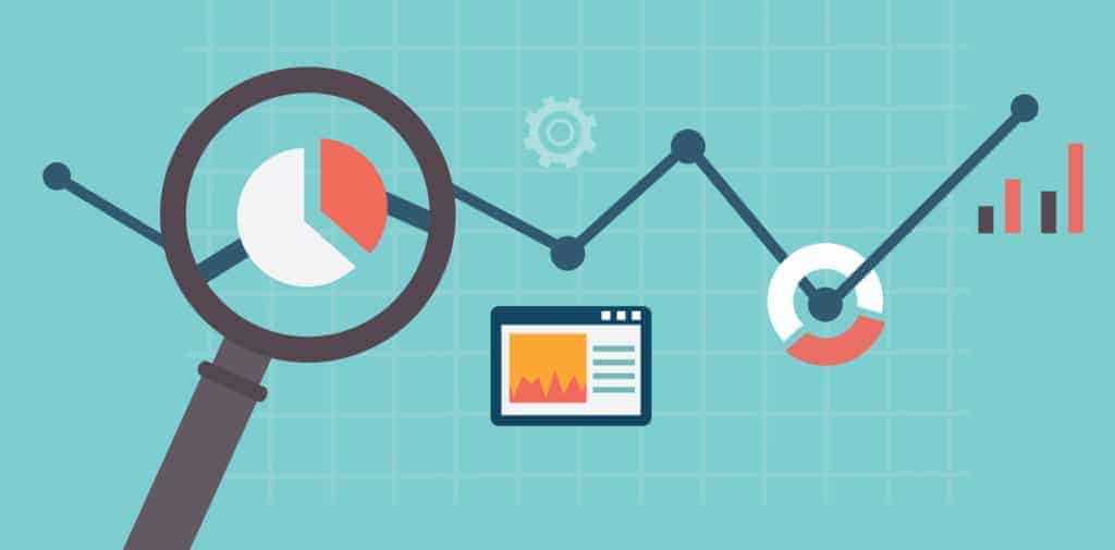 web analytics chart