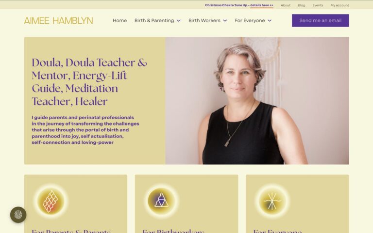 Website image for aimeehamblyn.co.uk