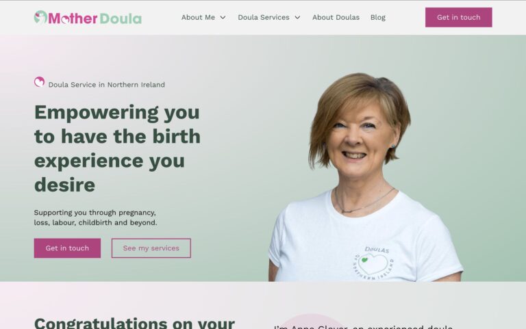 Website image for motherdoula.com